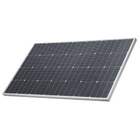 VEVOR 100W Monocrystalline Solar Panel, 23% High-Efficiency Mono PV Module with Stable MC4 Output & Aluminum Frame